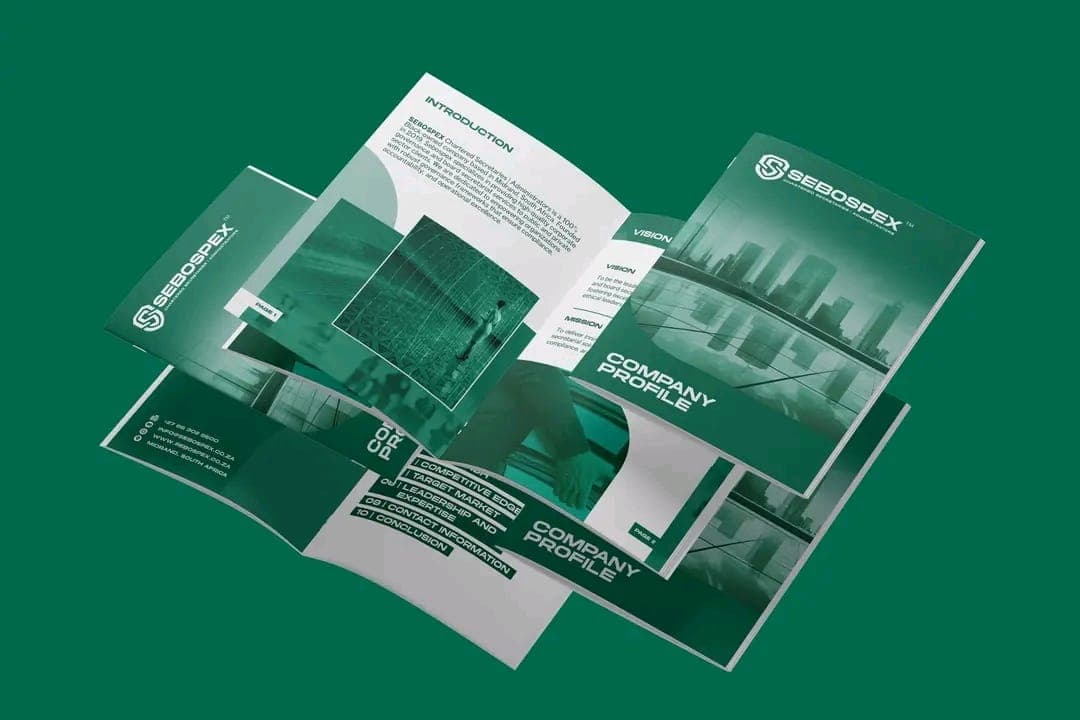 Professional company profile document 5