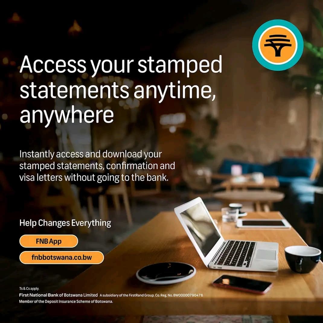 FNB business bank account card 8